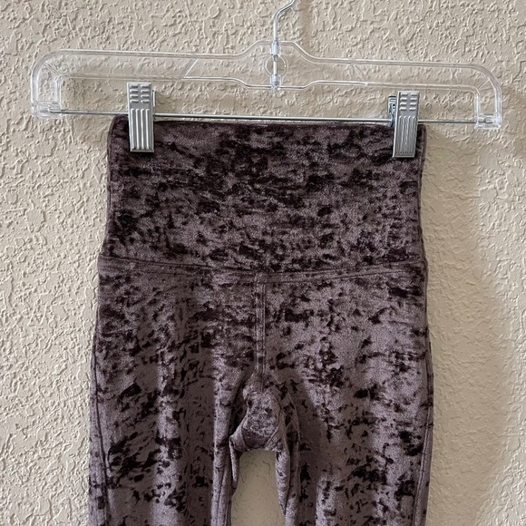 Lululemon Wunder Velvet Legging  Womens 0 Brown Athleisure Active Lounge Workout - Picture 5 of 10